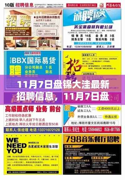 11月7日盘锦大洼最新招聘信息获取与应聘全攻略,初学者与进阶用户适用