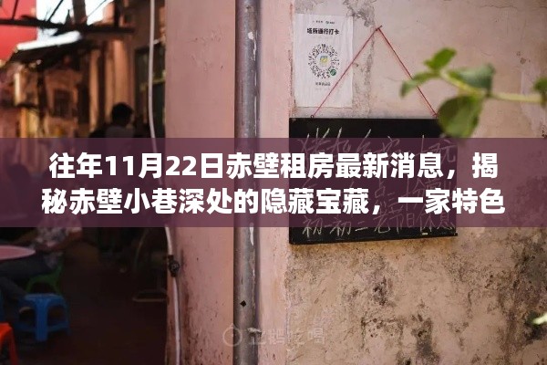 赤壁隐藏宝藏揭秘,特色租房小店的故事——历年11月22日赤壁租房最新消息