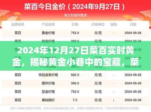 揭秘黄金宝藏,菜百黄金特色小店的奇遇之旅(2024年12月27日菜百实时黄金)