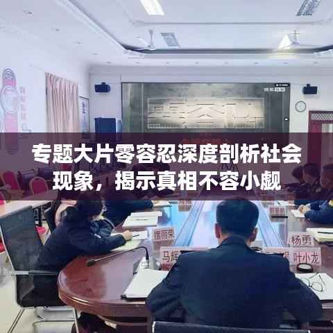 专题大片零容忍深度剖析社会现象,揭示真相不容小觑