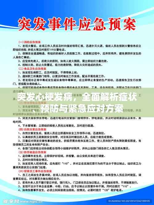 突发心梗发病,全面解析症状、预防与紧急应对方案