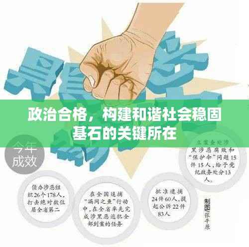 政治合格,构建和谐社会稳固基石的关键所在
