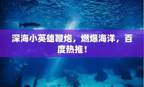 深海小英雄鞭炮,燃爆海洋,百度热推!